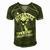 Viktor Tsoi - Peremen Trebuyut Nashi Serdtsa Men's Short Sleeve V-neck 3D Print Retro Tshirt Green