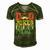 Vintage Dad Jokes Are How Eye Roll Happy Fathers Day Men's Short Sleeve V-neck 3D Print Retro Tshirt Green