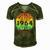 Vintage Established 1964 58Th Birthday Party Retro Men Men's Short Sleeve V-neck 3D Print Retro Tshirt Green