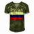 Vintage Russia Russian Flag Pride 500 Trending Shirt Men's Short Sleeve V-neck 3D Print Retro Tshirt Green