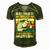 Welder Gifts Welding Design On Back Of Clothing V2 Men's Short Sleeve V-neck 3D Print Retro Tshirt Green