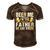 Beer Me Im The Father Of The Bride Gift Gift Funny Men's Short Sleeve V-neck 3D Print Retro Tshirt Brown