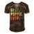 Best Poppie Ever Cool Funny Vintage Fathers Day Gift Men's Short Sleeve V-neck 3D Print Retro Tshirt Brown