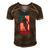 Cornhole S For Men Boss Of The Toss 4Th Of July Men's Short Sleeve V-neck 3D Print Retro Tshirt Brown