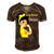 Ewings Sarcoma Warrior Strong Women Yellow Women Ewings Sarcoma Ewings Sarcoma Awareness Men's Short Sleeve V-neck 3D Print Retro Tshirt Brown