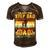 Father Grandpa Im Not The Step Dad Im Just The Dad That Stepped Up 110 Family Dad Men's Short Sleeve V-neck 3D Print Retro Tshirt Brown