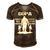 Gopa Grandpa Gift Gopa Best Friend Best Partner In Crime Men's Short Sleeve V-neck 3D Print Retro Tshirt Brown