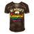 Mens 1 Worlds Gayest Dad Funny Fathers Day Lgbt Pride Rainbow 14 Shirt Men's Short Sleeve V-neck 3D Print Retro Tshirt Brown