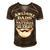 Mens Awesome Dads Have Tattoos And Beards Fathers Day V3 Men's Short Sleeve V-neck 3D Print Retro Tshirt Brown