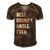 Mens Funny Best Grumpy Uncle Ever Grouchy Uncle Gift Men's Short Sleeve V-neck 3D Print Retro Tshirt Brown