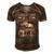 Mens I Asked God For A Best Friend He Sent Me My Kids Fathers Day Men's Short Sleeve V-neck 3D Print Retro Tshirt Brown