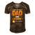 Mens I Have Two Titles Dad And Poppy Gifts Poppy Fathers Day Men's Short Sleeve V-neck 3D Print Retro Tshirt Brown