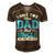 Mens I Have Two Titles Dad And Uncle Funny Grandpa Fathers Day V2 Men's Short Sleeve V-neck 3D Print Retro Tshirt Brown