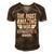 Mens The Most Amazing Dads Get Promoted To Grandpa Men's Short Sleeve V-neck 3D Print Retro Tshirt Brown