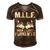 MILF Man I Love Forklifts Jokes Funny Forklift Driver Men's Short Sleeve V-neck 3D Print Retro Tshirt Brown