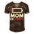 Mom Of 2 Boys Shirt From Son Mothers Day Birthday Women Active 154 Trending Shirt Men's Short Sleeve V-neck 3D Print Retro Tshirt Brown