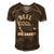 Reel Cool Big Daddy Fishing Fathers Day Gift Men's Short Sleeve V-neck 3D Print Retro Tshirt Brown