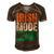St Patricks Day Beer Drinking Ireland - Irish Mode On Men's Short Sleeve V-neck 3D Print Retro Tshirt Brown