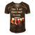 This Is My Christmas Pajama 876 Shirt Men's Short Sleeve V-neck 3D Print Retro Tshirt Brown