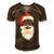 This Is My Christmas Pajama 877 Shirt Men's Short Sleeve V-neck 3D Print Retro Tshirt Brown