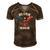 Ultra Mega No Baby Formula Biden Usa Flag Eagle On Back Men's Short Sleeve V-neck 3D Print Retro Tshirt Brown