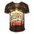 Weekend Forcast Wine Lover Outdoor 26 Shirt Men's Short Sleeve V-neck 3D Print Retro Tshirt Brown