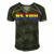 Be You Lgbt Flag Gay Pride Month Transgender Men's Short Sleeve V-neck 3D Print Retro Tshirt Forest