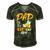 Dad Of The Bee Day Girl Hive Party Matching Birthday Men's Short Sleeve V-neck 3D Print Retro Tshirt Forest