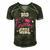 Dad Of The Birthday Girl Cute Pink Matching Family Men's Short Sleeve V-neck 3D Print Retro Tshirt Forest