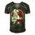 Daddysaurus Fathers Day Giftsrex Daddy Saurus Men Men's Short Sleeve V-neck 3D Print Retro Tshirt Forest