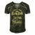 Dads With Tattoos And Beards Men's Short Sleeve V-neck 3D Print Retro Tshirt Forest