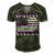 Epilepsy Warrior Usa Flag United States Flag Epilepsy Epilepsy Awareness Men's Short Sleeve V-neck 3D Print Retro Tshirt Forest