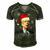 Funny Anti Joe Biden Happy 4Th Of July Merry Christmas Men's Short Sleeve V-neck 3D Print Retro Tshirt Forest
