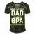 G Pa Grandpa Gift I Have Two Titles Dad And G Pa Men's Short Sleeve V-neck 3D Print Retro Tshirt Forest
