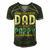 I Have Two Titles Dad And Pappy Retro Vintage Men's Short Sleeve V-neck 3D Print Retro Tshirt Forest