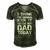 I Think Im Gonna Kick It With My Dad Today Funny Fathers Day Gift Men's Short Sleeve V-neck 3D Print Retro Tshirt Forest