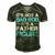 Its Not A Dad Bod Its A Father Figure Fathers Day Men's Short Sleeve V-neck 3D Print Retro Tshirt Forest