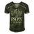 Ive Been Called A Lot Of Names In My Lifetime But Papa Is My Favorite Popular Gift Men's Short Sleeve V-neck 3D Print Retro Tshirt Forest