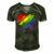 Lgbt Gay Pride Flag Gay Pride 2022 Heart Lgbt Men's Short Sleeve V-neck 3D Print Retro Tshirt Forest