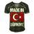 Made In Turkey Flag Turkish 8 Shirt Men's Short Sleeve V-neck 3D Print Retro Tshirt Forest