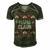 Mama Claus Christmas Ugly Sweater Men's Short Sleeve V-neck 3D Print Retro Tshirt Forest