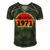 March 1971 50 Years Old Retro Vintage 50Th Birthday Men's Short Sleeve V-neck 3D Print Retro Tshirt Forest