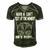 Mark M Cant Text At The Moment Hes Busy Men's Short Sleeve V-neck 3D Print Retro Tshirt Forest