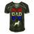 Mens Dog Dad Bod Doberman 4Th Of July Mens Gift Men's Short Sleeve V-neck 3D Print Retro Tshirt Forest