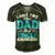 Mens I Have Two Titles Dad And Uncle Funny Grandpa Fathers Day V2 Men's Short Sleeve V-neck 3D Print Retro Tshirt Forest