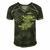 Mens Mens Husband Daddy Protector Heart Camoflage Fathers Day Men's Short Sleeve V-neck 3D Print Retro Tshirt Forest