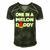Mens One In A Melon Daddy Funny Watermelon Dad Fathers Day Gift Men's Short Sleeve V-neck 3D Print Retro Tshirt Forest