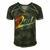 Mens Retro Vintage Best Dad Ever Father Daddy Fathers Day Gift Men's Short Sleeve V-neck 3D Print Retro Tshirt Forest