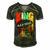 Mens Strong Black King Juneteeth African American Father Day 23 Shirt Men's Short Sleeve V-neck 3D Print Retro Tshirt Forest