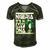 Nigeria Is In My Dna Nigerian Flag Africa Map Raised Fist Men's Short Sleeve V-neck 3D Print Retro Tshirt Forest